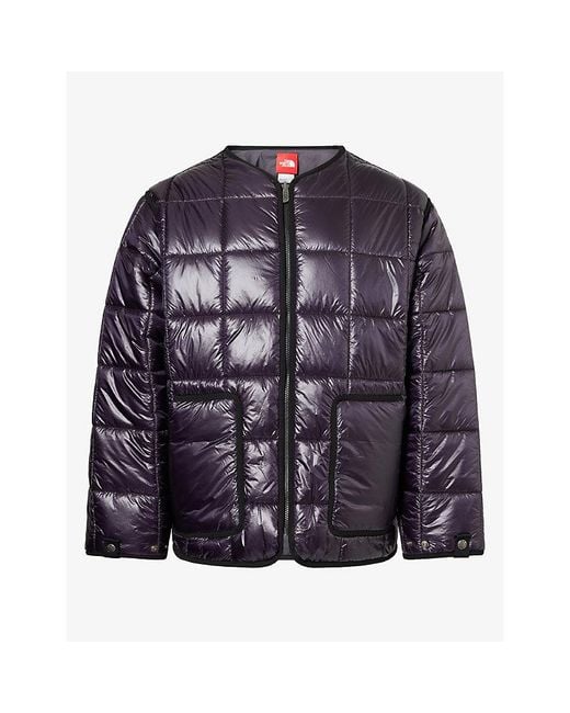 The North Face Purple Box Liner Padded Jacket for men