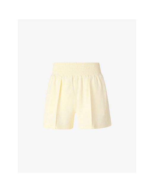 Sweaty Betty Natural Sand Wash Cloudweight Stretch-Jersey Shorts
