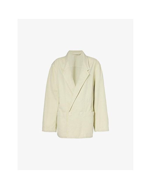 Lemaire Workwear Double Breasted Jacket