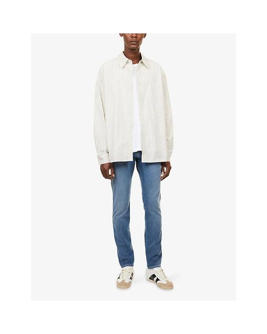 Replay Blue Anbass Slim-Fit Denim Jeans for men