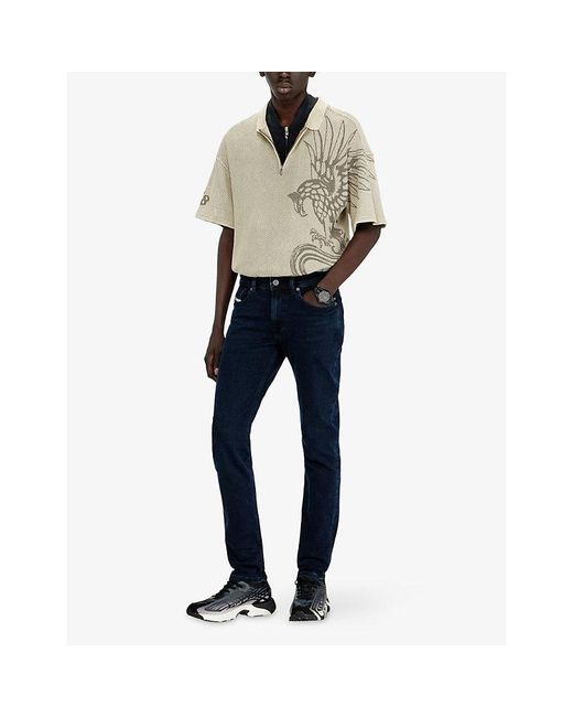 DIESEL Blue 1991 Sleenker Skinny-Fit Stretch-Denim Jeans for men