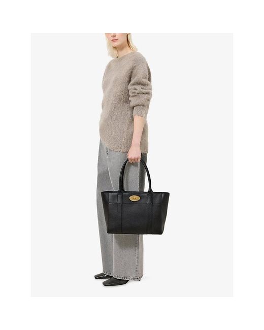 Mulberry Black Bayswater 9 To 5 Leather Shoulder Bag