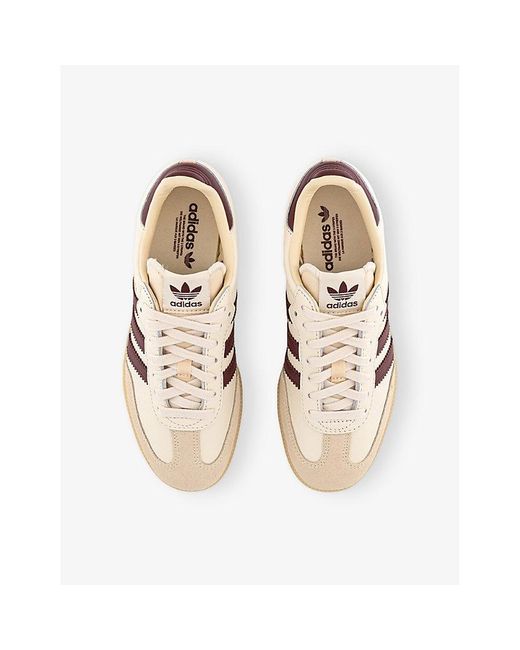 Adidas Natural Samba Og Suede Trainers
