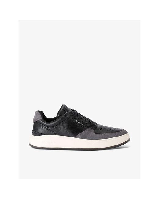 Cole Haan Black Grandprø Crossover Leather Trainers for men