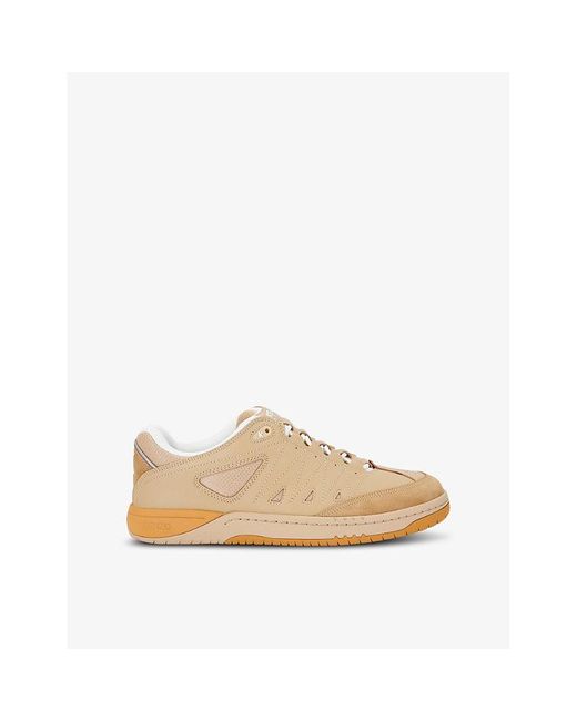 KENZO Natural Pxt Leather Low-top Trainers for men