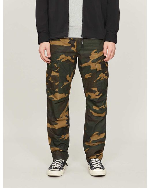 carhartt wip camo pants