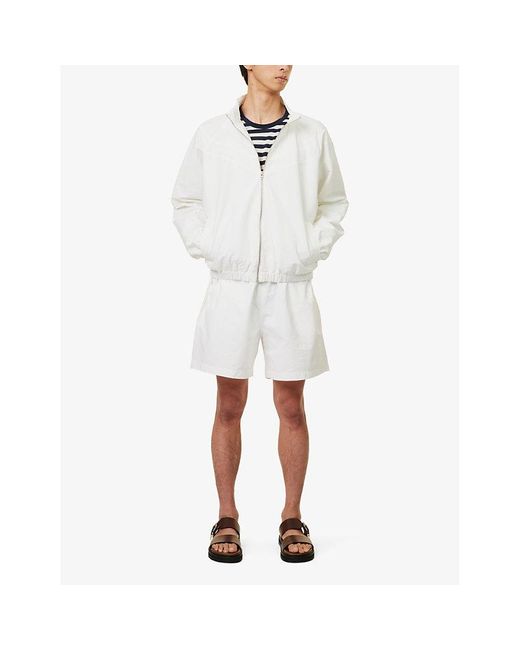 Sunspel White X Nigel Cabourn Relaxed-fit Cotton-blend Jacket for men