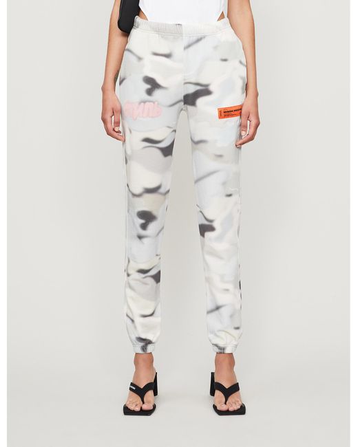 grey high waisted tracksuit bottoms