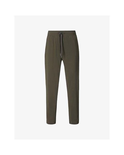 Sweaty Betty Green Explorer 27In Stretch-Woven Trousers