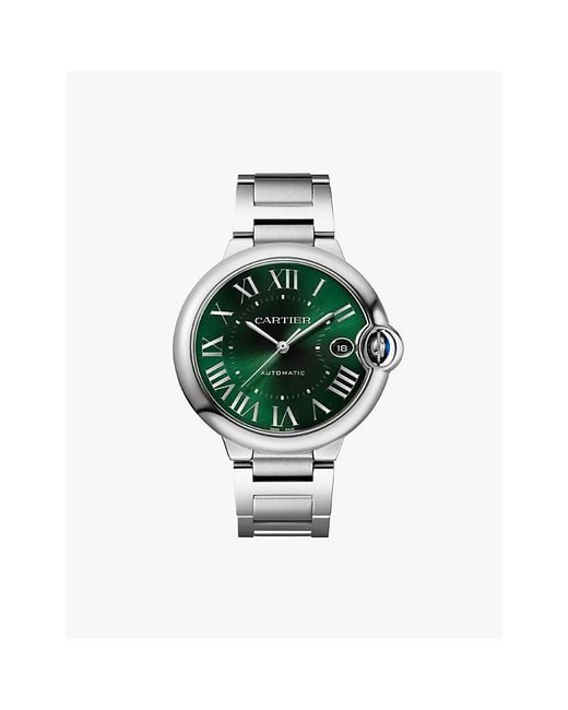 Cartier Green Crwsbb0071 Ballon Bleu De Stainless- Automatic Watch