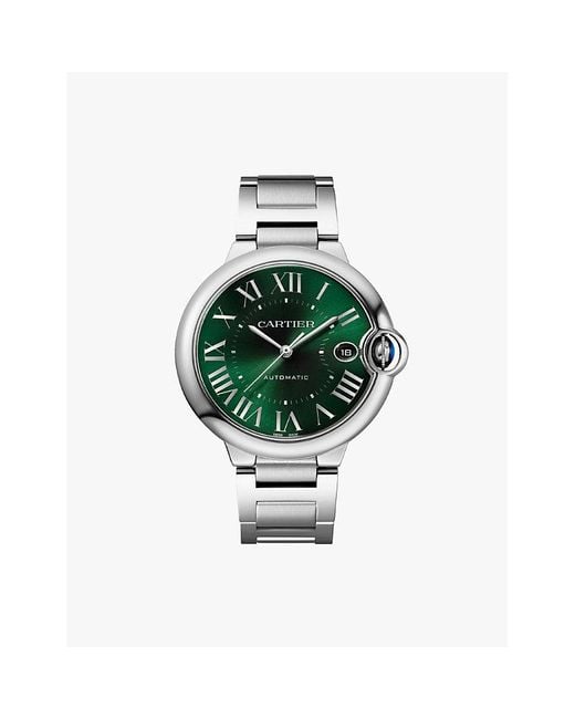 Cartier Green Crwsbb0071 Ballon Bleu De Stainless- Automatic Watch