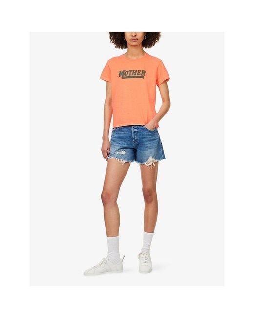 Mother Orange The Lil Goodie Goodie Cotton T-Shirt