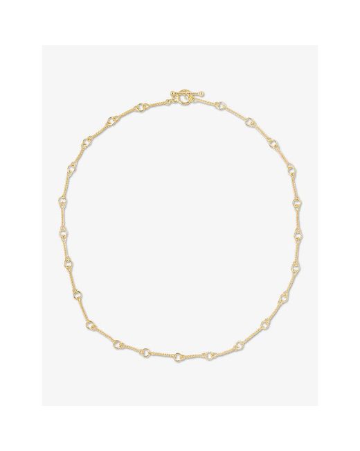 La Maison Du Couturier Metallic Ece London The Roman 22Ct Vermeil Chain Necklace