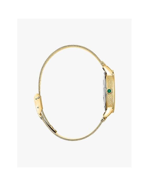 Thomas Sabo Green Wa0364-264-205 Tiger Eye-Plated Sterling Watch for men