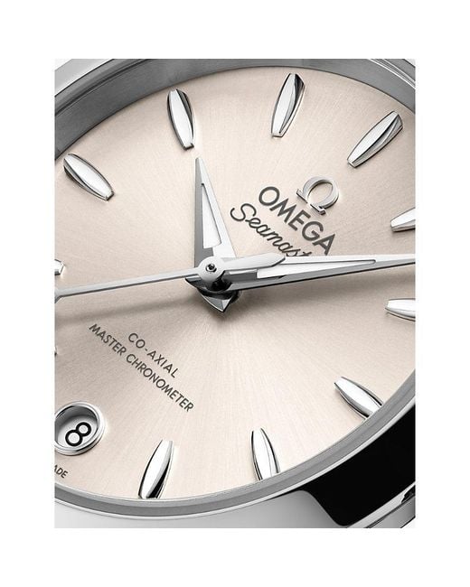 Omega Metallic Seamaster Aqua Terra 150M Stainless-Steel Watch 30Mm