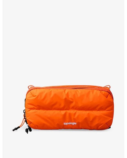 Topologie Orange Wares Puffer Shell Bottle Bag