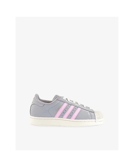 Adidas Multicolor Superstar Ii Leather Trainers