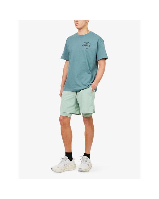 Nike Green Dri-Fit 18Cm 2-In-1 Versatile Training Shorts for men