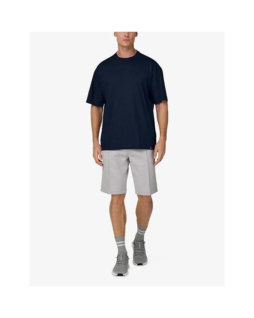 Boggi Blue S-Cafè Relaxed-Fit Stretch Cotton-Blend T-Shirt for men