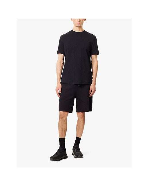 On Shoes Blue Focus T Short-Sleeve Cott-Jersey T-Shirt for men