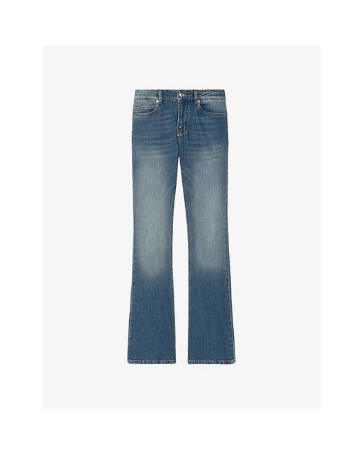 Zadig & Voltaire Blue Eclipse Bootcut Denim Jeans