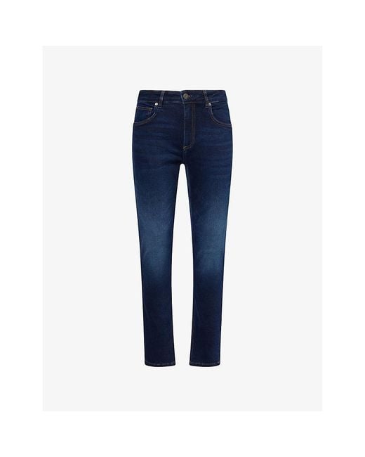 Vingt Quatre Blue Taylor Slim-Fit Denim Jeans for men
