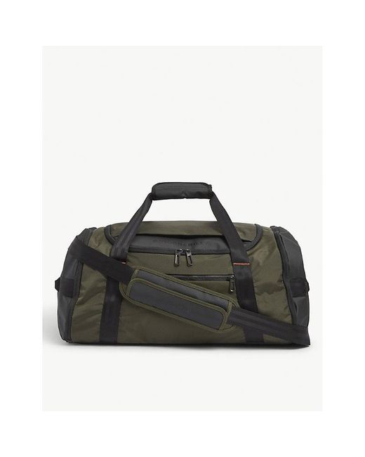 Briggs & Riley Black Zdx Large Coated Woven Duffel Bag