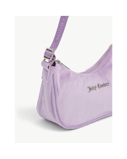 Juicy couture kendal velour shoulder bag shop