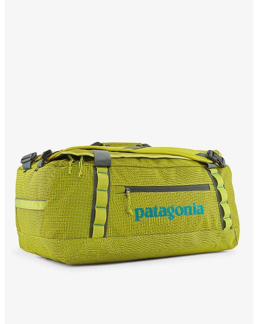 Patagonia Green Black Hole 40l Recycled-polyester Duffle Bag