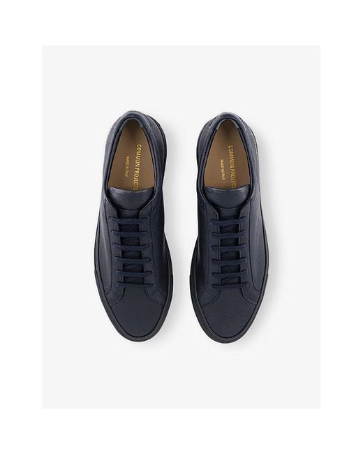 Common Projects Blue Achilles Premium Suede Trainers for men
