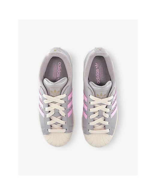 Adidas Multicolor Superstar Ii Leather Trainers