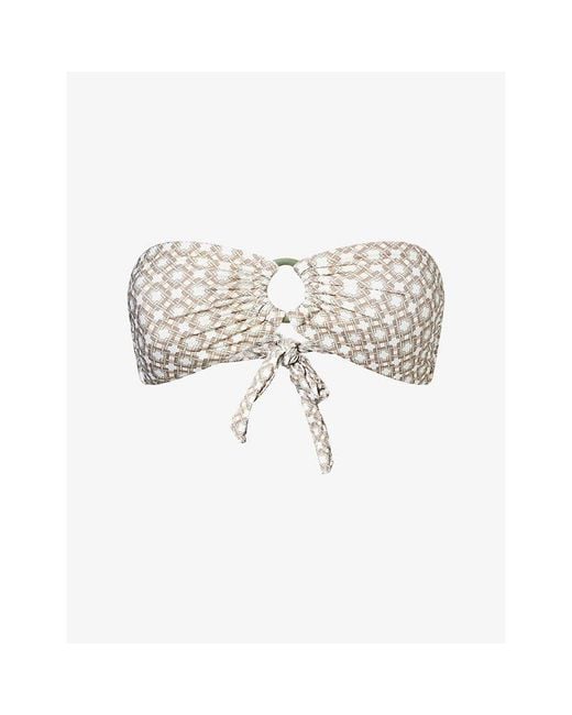 Cheap Monday White Costa Rica Bikini Top