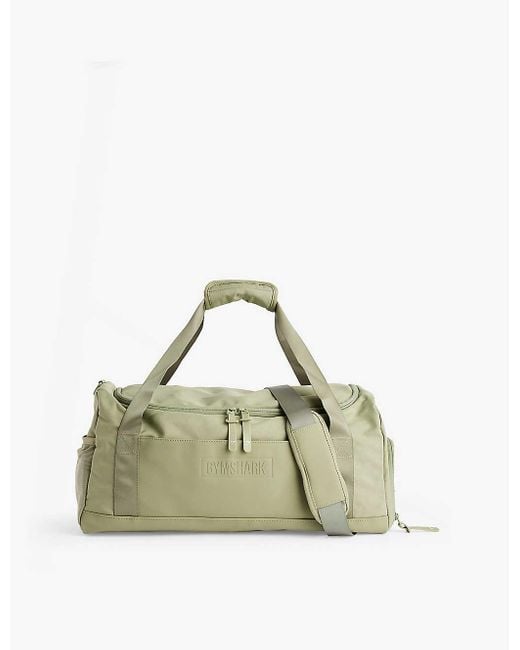 GYMSHARK Green Everyday Holdall Small Woven Duffle Bag