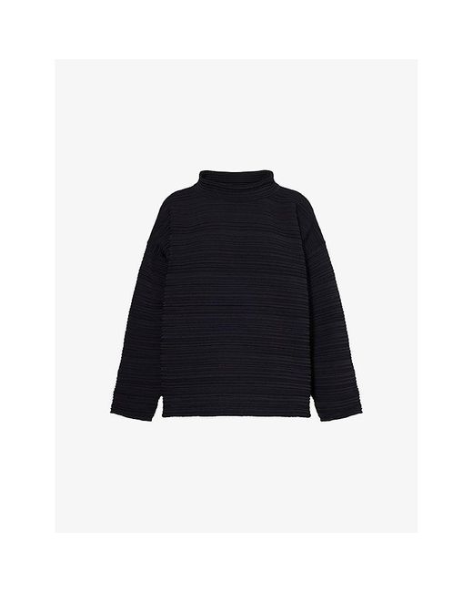 トップス PLEATS PLEASE ISSEY CREPE KNIT CREPE KNIT – ISSEY MIYAKE ONLINE STORE