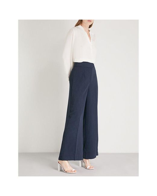 Zadig & Voltaire White Satin Top