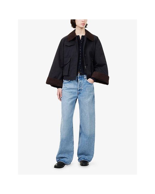 Citizens of Humanity Blue Ayla Baggy Denim Jeans