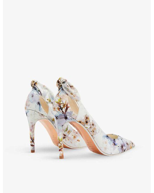 Ted Baker Mishia Floral-print Satin 