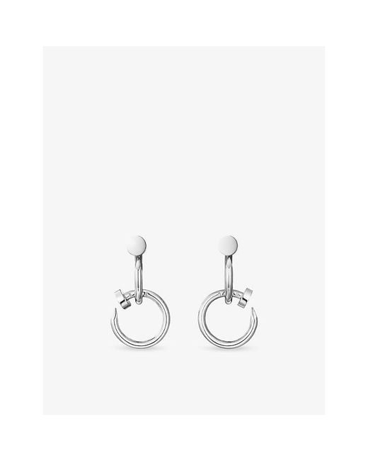 Cartier White Juste Un Clou 18Ct- Earrings