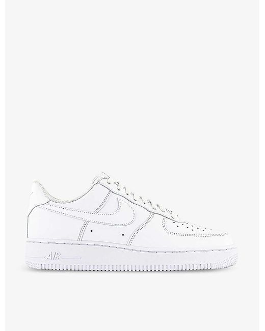 Nike White Air Force 1 '07 Low-top Leather Trainers for men