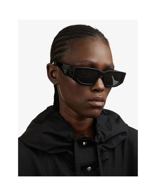 Prada sales acetate sunglasses