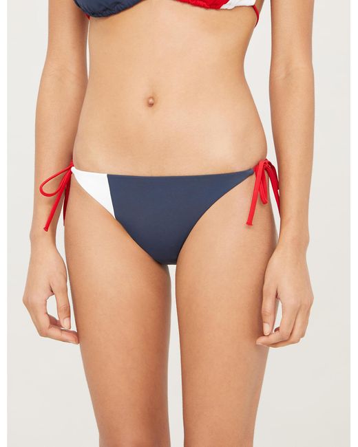 tommy hilfiger red bikini bottoms