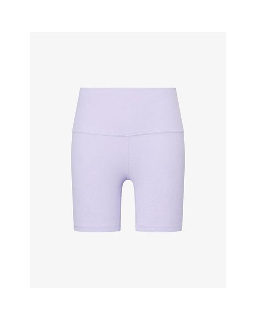 lululemon athletica Purple Align High-Rise-Inch Cycling Shorts