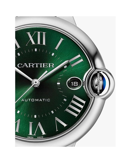 Cartier Green Crwsbb0071 Ballon Bleu De Stainless- Automatic Watch