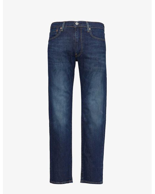 Levi's Blue Rainfall 502 Tapered-leg Stretch-denim Jeans for men