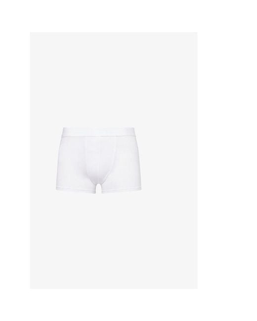 Zimmerli of Switzerland White Slim-Fit Micromodal Briefs for men