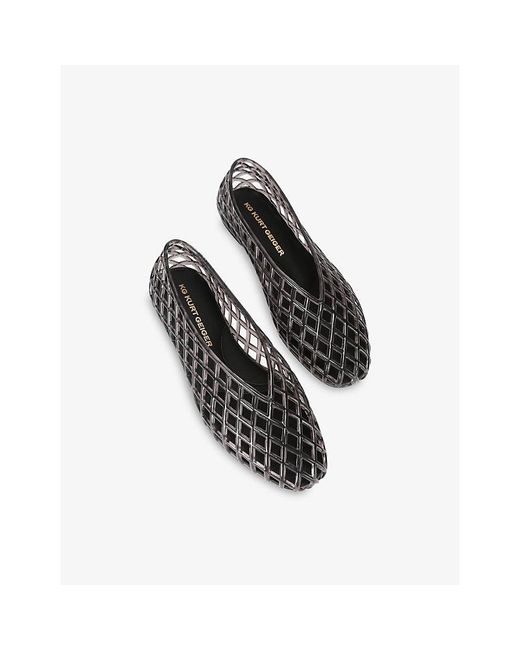 KG by Kurt Geiger Black Nauru Jelly Ballet Flats
