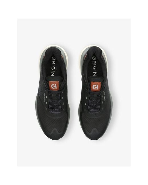Cole Haan Black Øriginalgrand Quadstar Mesh Low-Top Trainers for men