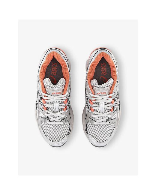 Asics White Gel Nimbus 9 Woven Trainers