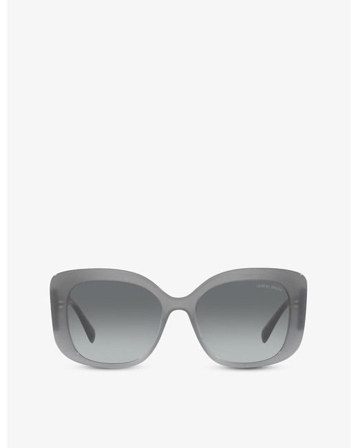 Giorgio Armani Synthetic Ar8150 Square-frame Acetate Sunglasses in ...