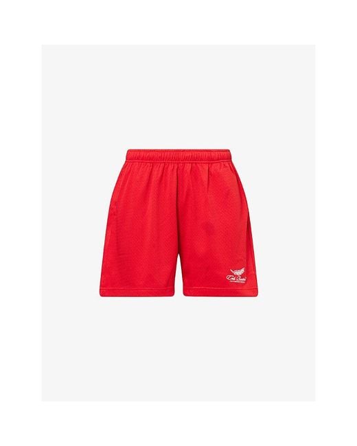 Cole Buxton International Embroidered Mesh Shorts for men